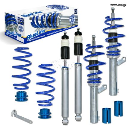 Ρυθμιζόμενη Ανάρτηση Kαθ Ύψος JOM Blueline Κιτ Coilover για VW Golf 5 (4MOTION / TDI) - 4 Τμχ. - (741053)