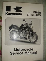Service Manual Kawasaki ER6 γλώσσα αγγλικά