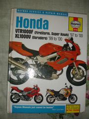 Service Manual Honda VTR100F Varadero1000 γλώσσα αγγλικά Haynes