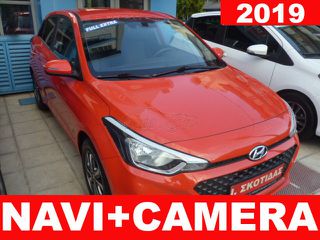 Hyundai i 20 2019 1.2 84HP ΕURO6D/NAVI+CAMERA+4 ΗΛ. ΠΑΡΑΘΥΡΑ+PARKTRONIC+ZANTEΣ