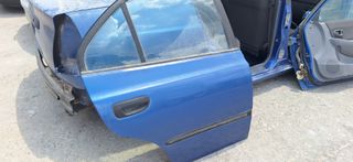 Hyundai Accent '00 Sedan Πισω δεξιά πόρτα /Προφυλακτηρας πισω με αντιθορυβικο φελιζολ /Πισω δεξι φανάρι /Καθρέφτης συνοδηγού-thumb-2