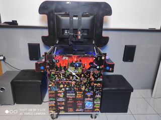 Arcade Cocktail Bartop with PC-thumb-17