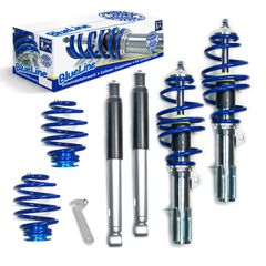 Ρυθμιζόμενη Ανάρτηση Kαθ Ύψος JOM Blueline Κιτ Coilover για Opel Corsa C - 1.4i, 1.8i, 1.3CDTi, 1.7DTi, 1.7CDTi (M14) (01-06) - 4 Τμχ. - (741116)