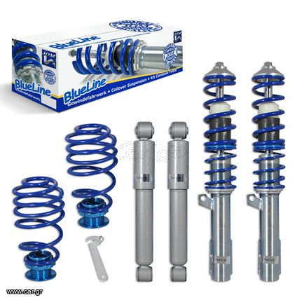 Ρυθμιζόμενη Ανάρτηση Kαθ Ύψος JOM Blueline Κιτ Coilover για Opel Astra G (98-04) - 4 Τμχ. - (741017)