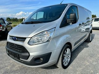 Ford Transit Custom '16 Euro6 *EXTRALONG*ΔΥΟ-ΠΛΑΙΝΕΣ*NAVI*ΠΙΛΟΤΟΣ*Α/C* L2