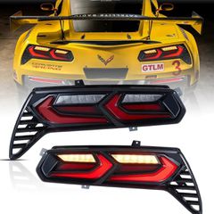 ΦΑΝΑΡΙΑ ΠΙΣΩ 14-19 Chevrolet Corvette C7 Full LED Tail Lights With Sequential turn signal