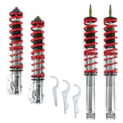 Ρυθμιζόμενη Ανάρτηση Kαθ Ύψος Redline Κιτ Coilover για VW Golf 3, Vento έτους 10.1991 - 9.1997 (1HXO), Golf 3 Cabrio (1EXO) incl.