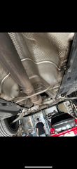 Miltek full exhaust 76mm with catalyst Seat Leon cupra mk2