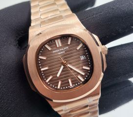 Patek Philippe rose gold nautilus replica