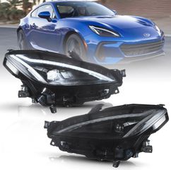 ΦΑΝΑΡΙΑ ΕΜΠΡΟΣ 21-24 Toyota GR86 / Subaru BRZ ZN8/ZD8 2n Gen Full LED Dual Beam Projector Headlights