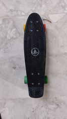 Plastic skate board