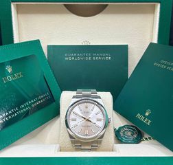 Rolex Oyster Perpetual 41mm Grey Gold