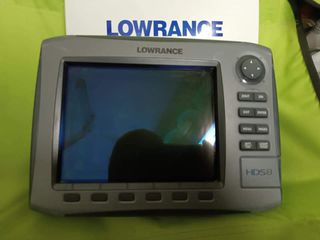 lowrance hds-8  με αισθητηρα (ματι) HSTDBL 50-200 ΚΗΖ ελληνικο μενου