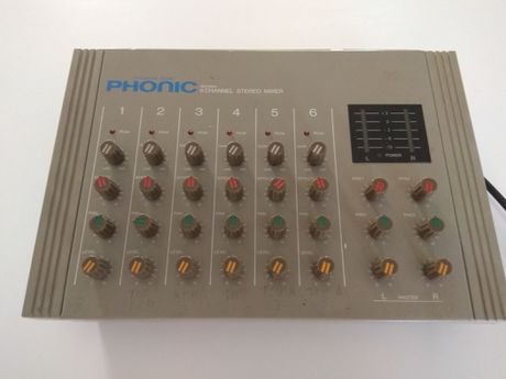 Phonic BKX 8600 6 Channel Stereo Mixer