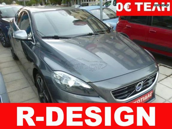 Volvo V40 '14 R-DESIGN 1.6 DIESEL 115HP 6TAXYTO/0€ΤΕΛΗ/ΔΕΡΜΑ-ΑΛΚΑΝΤΑΡΑ+ΓΥΑΛ. ΠΑΝΟΡΑΜ. ΟΡΟΦΗ+CAMERA/ΕΛΛΗΝΙΚΟ