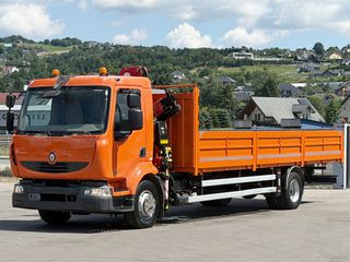 Γερανοί - Φορτηγά Με Γερανό Renault 2008 MIDLUM 220 DXI * PLATFORM 7,20m * FASSI F80A.23-thumb-3