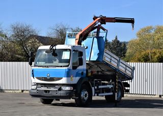 Ανατροπή Renault 2012 MIDLUM 270 DXI * TIPPER 3,50m * PK 8501-K/FUNK-thumb-1