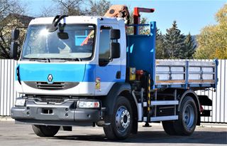 Ανατροπή Renault 2012 MIDLUM 270 DXI * TIPPER 3,50m * PK 8501-K/FUNK-thumb-2