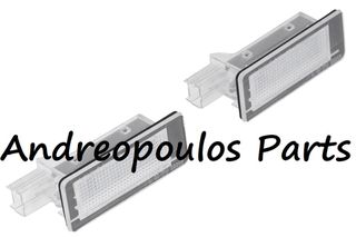 ΦΑΝΟΙ ΠΙΝΑΚΙΔΟΣ LED SET 2TEM DACIA DUSTER (HS_) 10-18,LODGY (JS_) 12-,LOGAN II 12-,RENAULT CAPTUR I 13-,LAGUNA II (BG0/1_) 01-07,LAGUNA III (KT0/1) 07-15,SCÉNIC II 03-08,SCÉNIC III  09-16