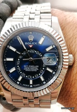 Rolex Sky-Dweller blue