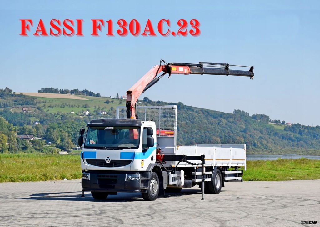 Γερανοί - Φορτηγά Με Γερανό Renault 2011 Premium 310 DXI * FASSI F130AC.23+FUNK *