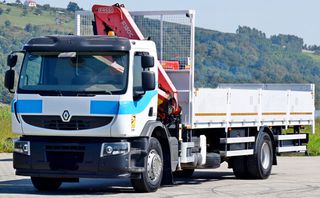 Γερανοί - Φορτηγά Με Γερανό Renault 2011 Premium 310 DXI * FASSI F130AC.23+FUNK *-thumb-3