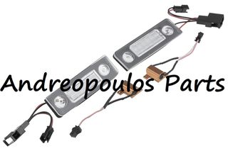 ΦΑΝΟΙ ΠΙΝΑΚΙΔΟΣ LED SET 2TEM SEAT OCTAVIA II (1Z3) 04-13,ROOMSTER (5J7) 06-15