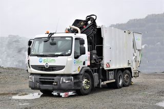 Γερανοί - Φορτηγά Με Γερανό Renault 2010 Premium 320DXI * Απορριμματοφόρο + HIAB 166E-3HIDUO/FUNK-thumb-1
