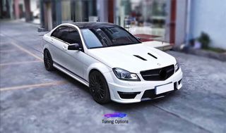 Mercedes C Class W204 AMG C63 BLACK SERIES CARBON ΚΑΠΩ-thumb-1
