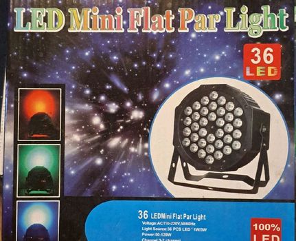 Φωτορυθμικα Par 36 Led (2 τεμάχια)