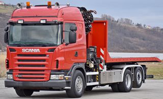 Οχημα Οδικής Βοήθειας Scania 2010 G 400 * Ρυμουλκούμενο 6,40μ * ΓΕΡΑΝΟΣ + ΡΑΔΙΟΦΩΝΟ *-thumb-2
