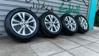 ''AUTOSTRATA GAS''(AUDI ORIGINAL 7X18 5X112 ET43 SILVER & BRIDGESTONE 235/55R18 DOT 22/24)