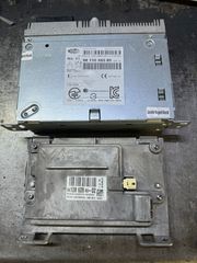 ΟΘΟΝΗ MULTIMEDIA-NAVI CONTINENTAL 9812862880-02 ΚΑΙ ΤΗΛΕΜΑΤΙΚΗ ΜΟΝΑΔΑ MARELLI 9811066580 PEUGEOT 208 I-2008 I.