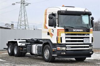 Ανατροπή Scania 2005 R124 470 hookloader *6x2*-thumb-2