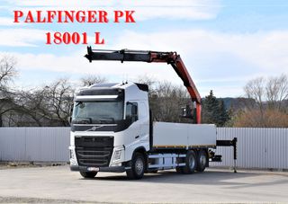 Γερανοί - Φορτηγά Με Γερανό Volvo 2015 FH 420 πλατφόρμα 6,60m * PK 18001 L*