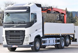 Γερανοί - Φορτηγά Με Γερανό Volvo 2015 FH 420 πλατφόρμα 6,60m * PK 18001 L*-thumb-3