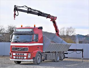Ανατροπή Volvo 2010 FH 480 ανατρεπόμενο 6,20m + HMF 1823 K3 + FUNK-thumb-1