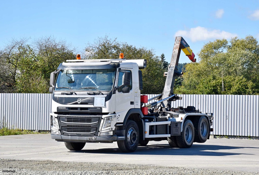 Ανατροπή Volvo 2014 FM 410 * Roll-off ανατρεπόμενο * ΑΡΙΣΤΗ ΚΑΤΑΣΤΑΣΗ / 6x4