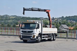 Γερανοί - Φορτηγά Με Γερανό Volvo 2013 FMX 370 PLATFORM 6,60m * PK 16001 - KB + RADIO/6x4-thumb-1