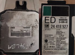 Εγκέφαλος και immobilizer με κλειδί για Opel Astra,Corsa,Zafira 2000 και μετά
