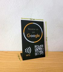 Google Reviews Stand QR & NFC - Δημιουργήστε το δικό σας σταντ για αξιολόγησεις Google!!!-thumb-3