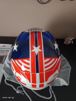 SHOEI NXR 2 MARQUEZ AMERICAN SPIRIT