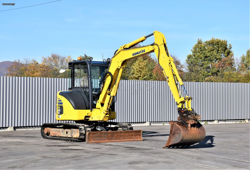 Εκσκαφέας Με Ερπύστριες Komatsu 2017 PC 55 MR * ερπυστριοφόρος εκσκαφέας *