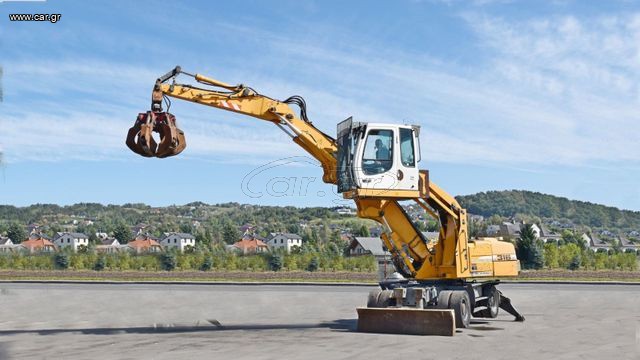 Εκσκαφέας Με Λάστιχα Liebherr 2008 PELLE A316 * χειριστής υλικών *