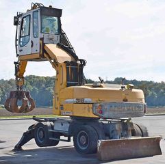 Εκσκαφέας Με Λάστιχα Liebherr 2008 PELLE A316 * χειριστής υλικών *-thumb-7