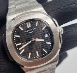 Patek Philippe black dial nautilus replica