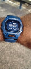 Δύο Smartwatches G-Shock, αδιάβροχα 20atm σε άριστη κατάσταση, το navy blue με εγγύηση και το κουτί του αγορασμένο τον Οκτώβριο του 2023