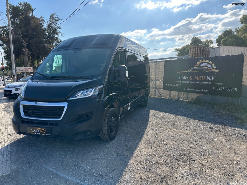 Κλούβα Peugeot 2018 BOXER TURBO DIESEL Ελληνικής αντιπροσωπείας