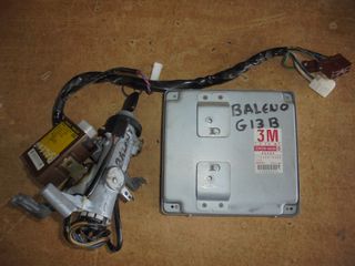 SUZUKI  BALENO  '98'-02' -    Εγκέφαλος + Κίτ - IMMOBILAIZER - κλειδαρια διακοπτης μιζας