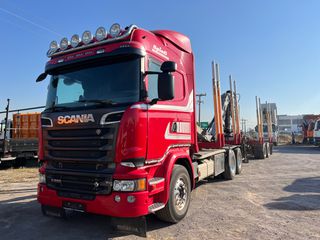 Γερανοί - Φορτηγά Με Γερανό Scania 2017 R 580 + HIAB F135Z-thumb-1